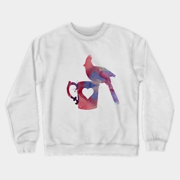 Cardinal Crewneck Sweatshirt by TheJollyMarten